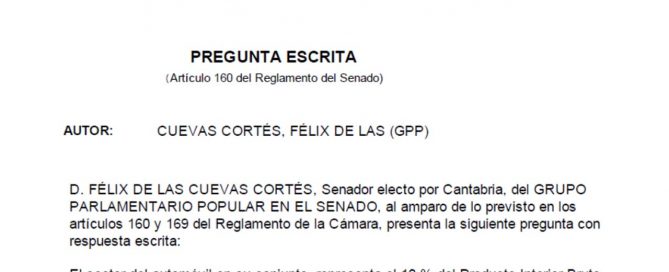 Pregunta industria del automóvil