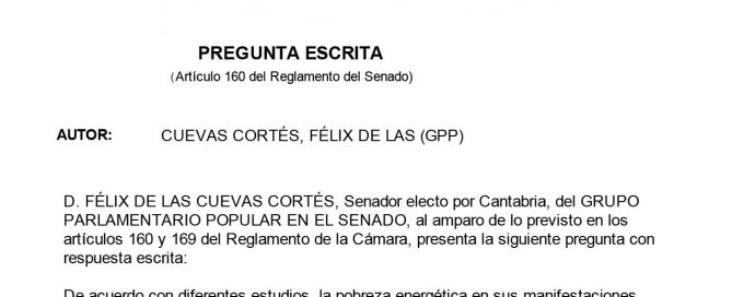 La pobreza energética es una cuestión de salud